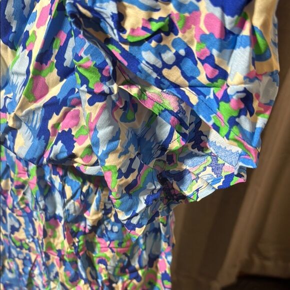 CupShe Blue Multicolor Women's Romper - Picture 15 of 16